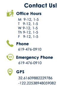 Contact Form Chula Vista